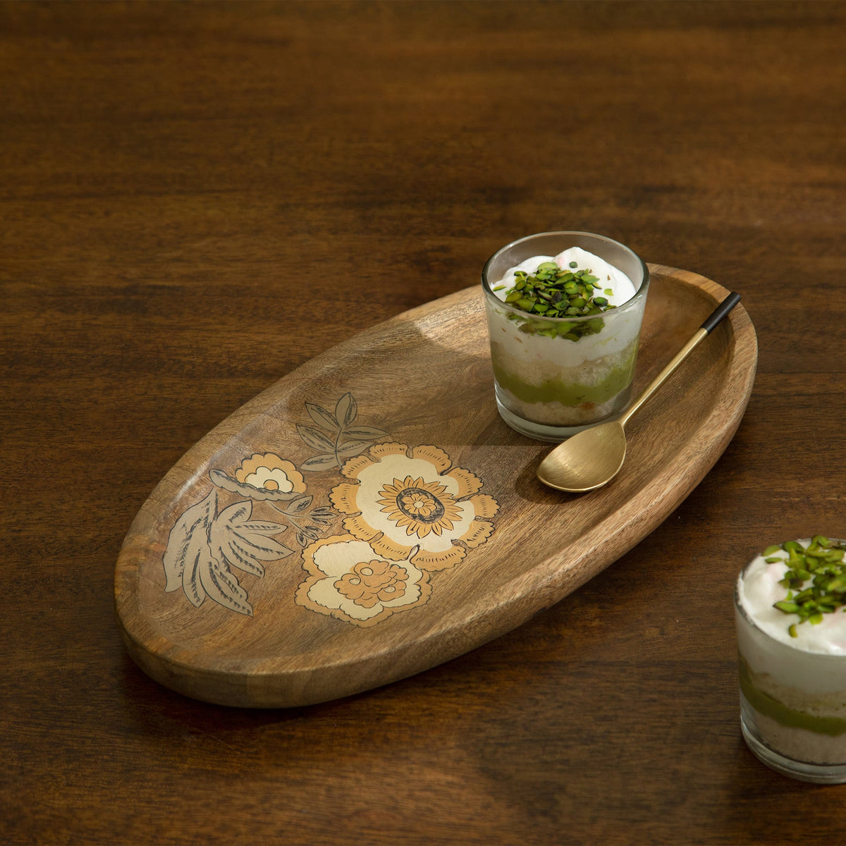 Fleur D'or Platter Large Tray| Roots Furniture