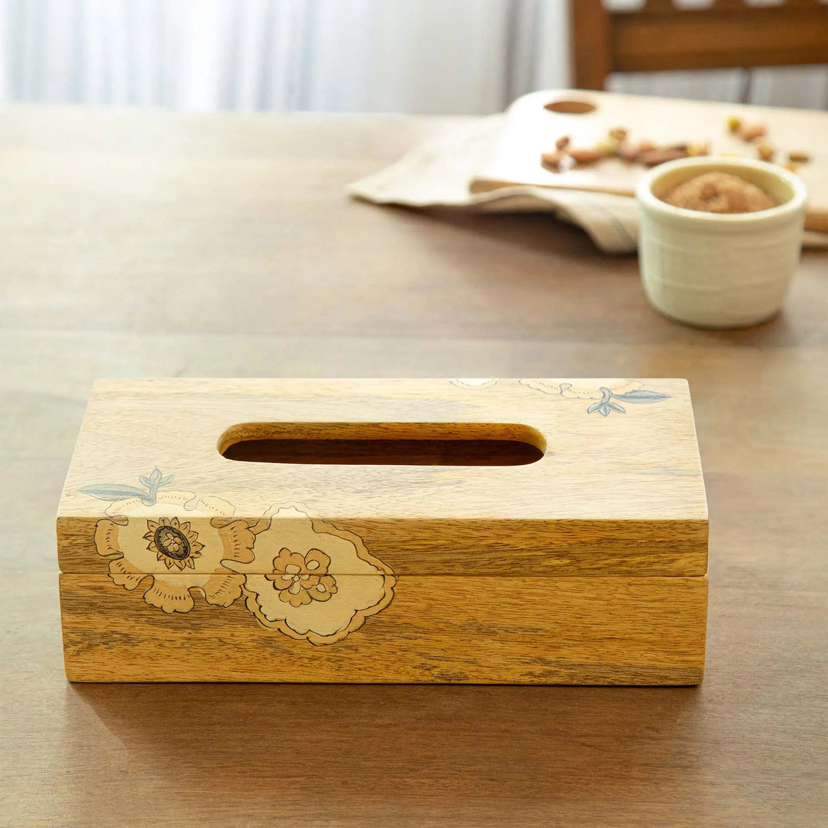 Fleur D'or Tissue Box Table Decors| Roots Furniture