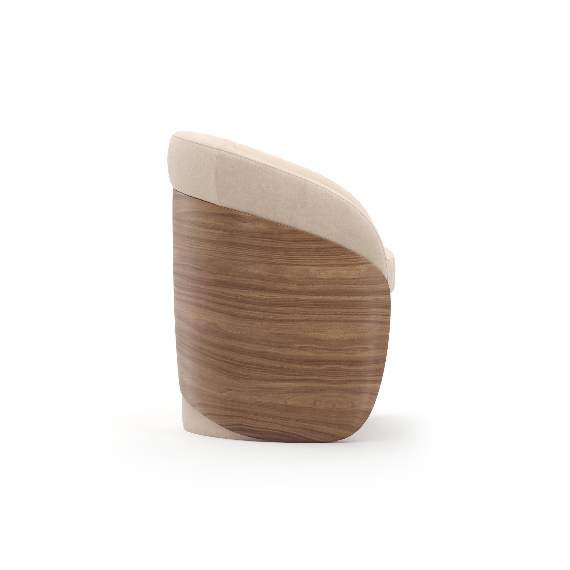FLEUR WOOD BACK DINING CHAIR Dining Chairs| Caracole