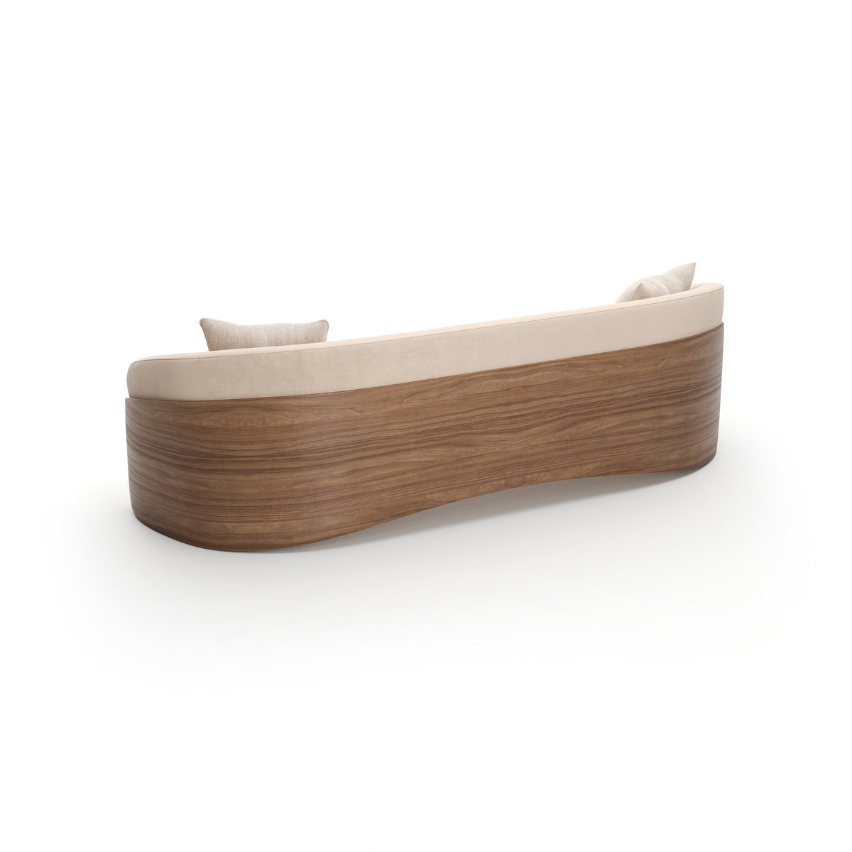 FLEUR WOOD BACK SOFA Sofas & Loveseats| Caracole