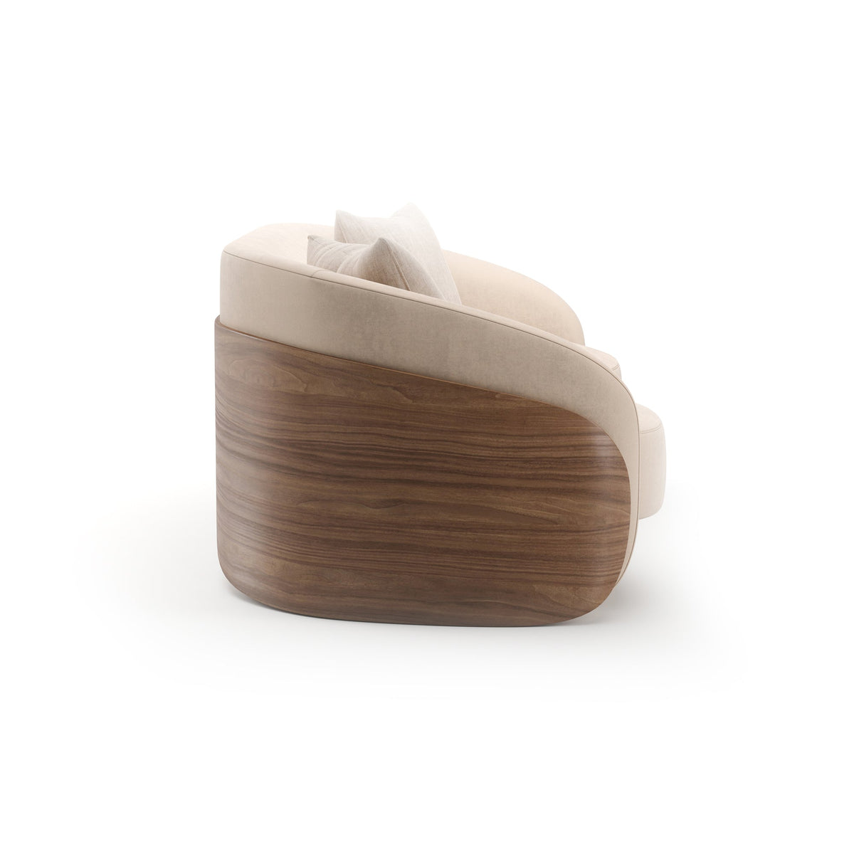FLEUR WOOD BACK SOFA Sofas & Loveseats| Caracole