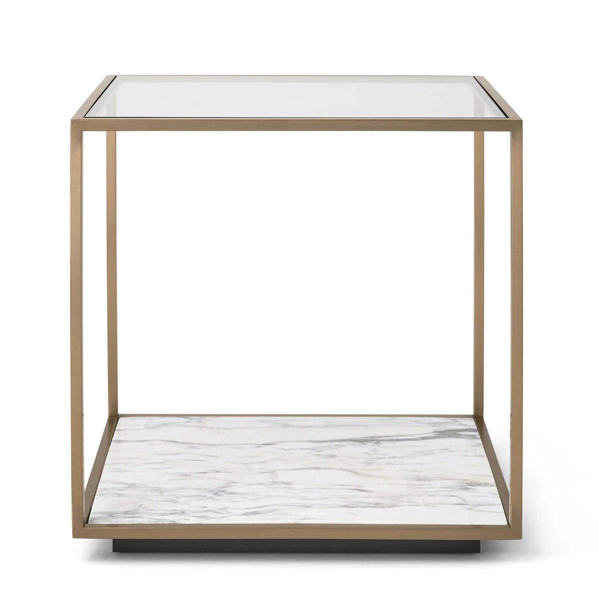 Floating Plane End Table - Marble/Brass Accent & End Tables| Uttermost