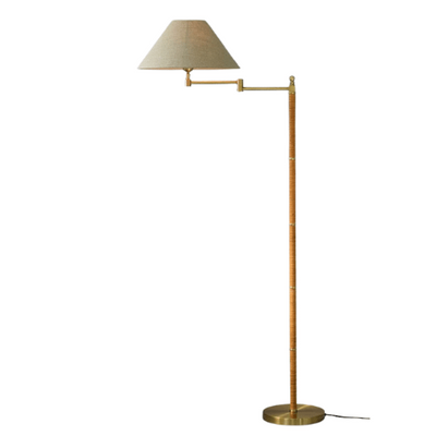 FLOOR LAMP W/ SHADE - Al Rugaib Furniture
