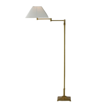 FLOOR LAMP W / TAPER SHADE - Al Rugaib Furniture