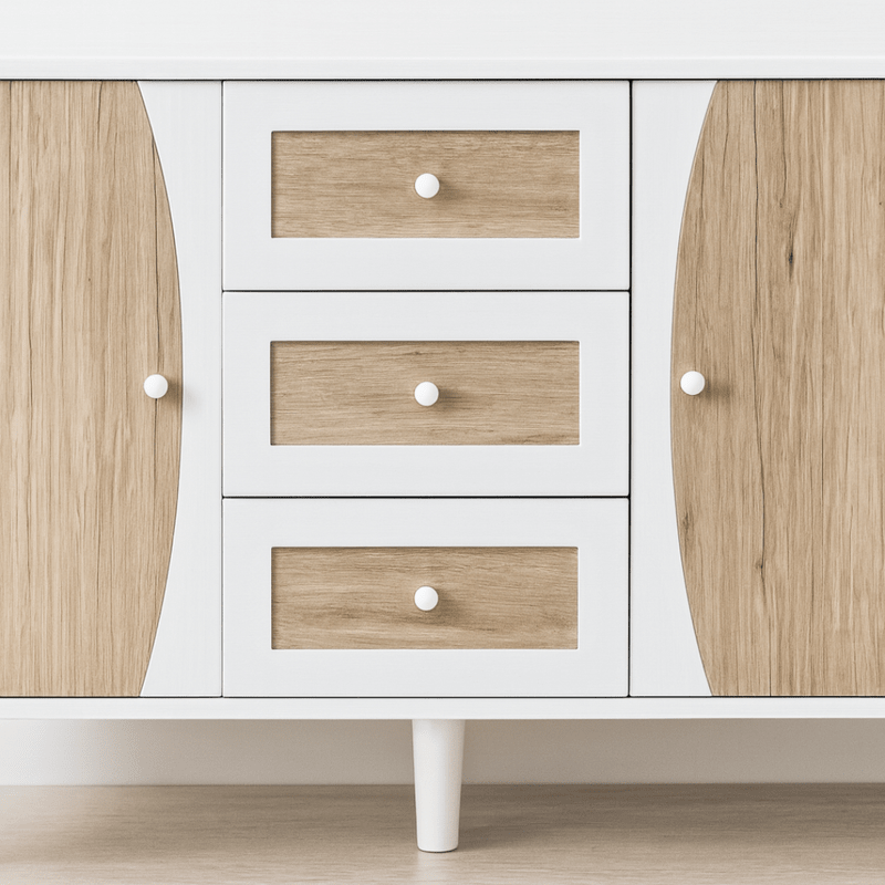 Florence Elegant Buffet with a Minimalist Scandinavian Design buffet cabinet| Otath