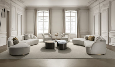 Florence Off White Accent Chair - Al Rugaib Furniture