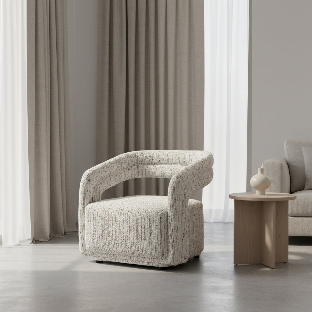 Florence Off White Accent Chair Chairs| Roots Furniture