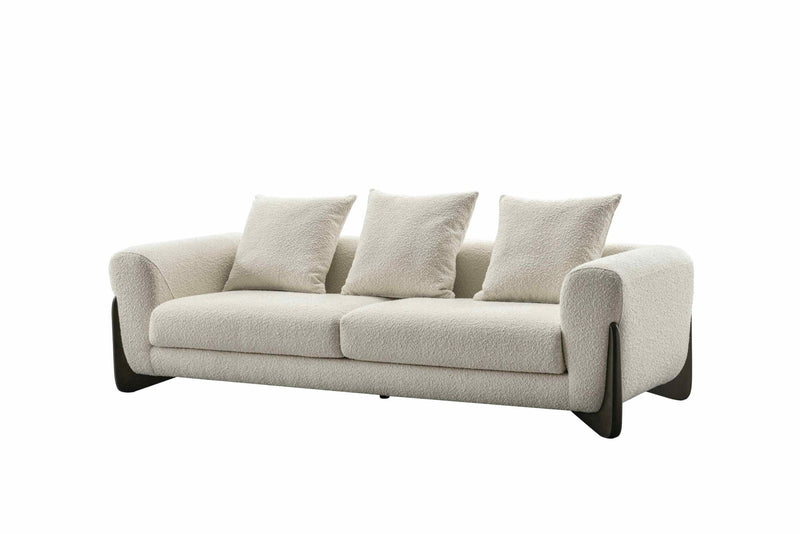 Floux White Sofa - Al Rugaib Furniture