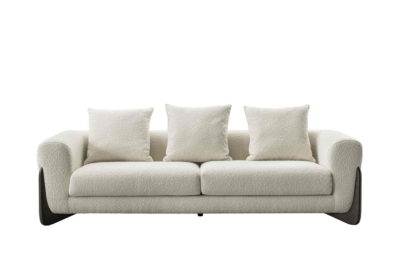 Floux White Sofa - Al Rugaib Furniture
