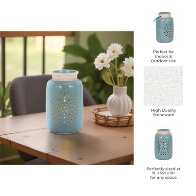 FLOWER CUT OUT LANTERN - Al Rugaib Furniture