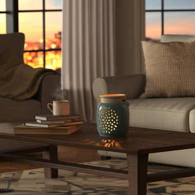 FLOWER CUT OUT LANTERN - Al Rugaib Furniture