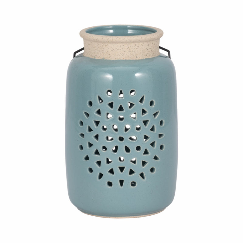 FLOWER CUT OUT LANTERN - Al Rugaib Furniture