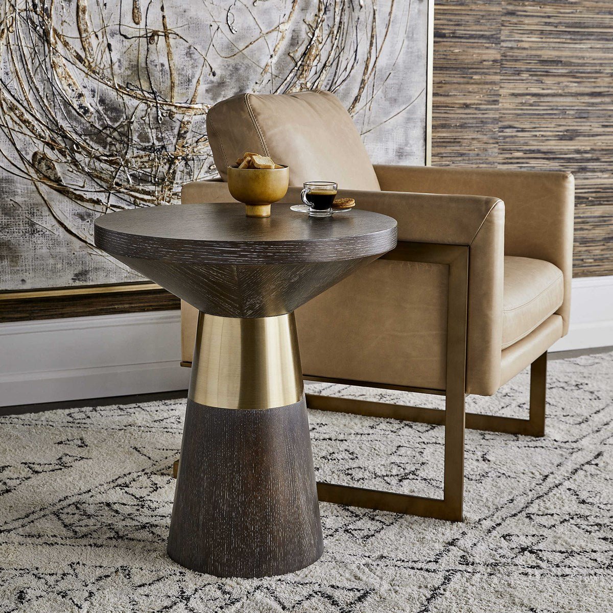 Flute Accent Table Accent & End Tables| Uttermost