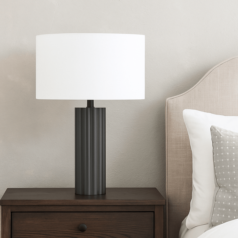 Fluted Table Lamp - Al Rugaib Furniture
