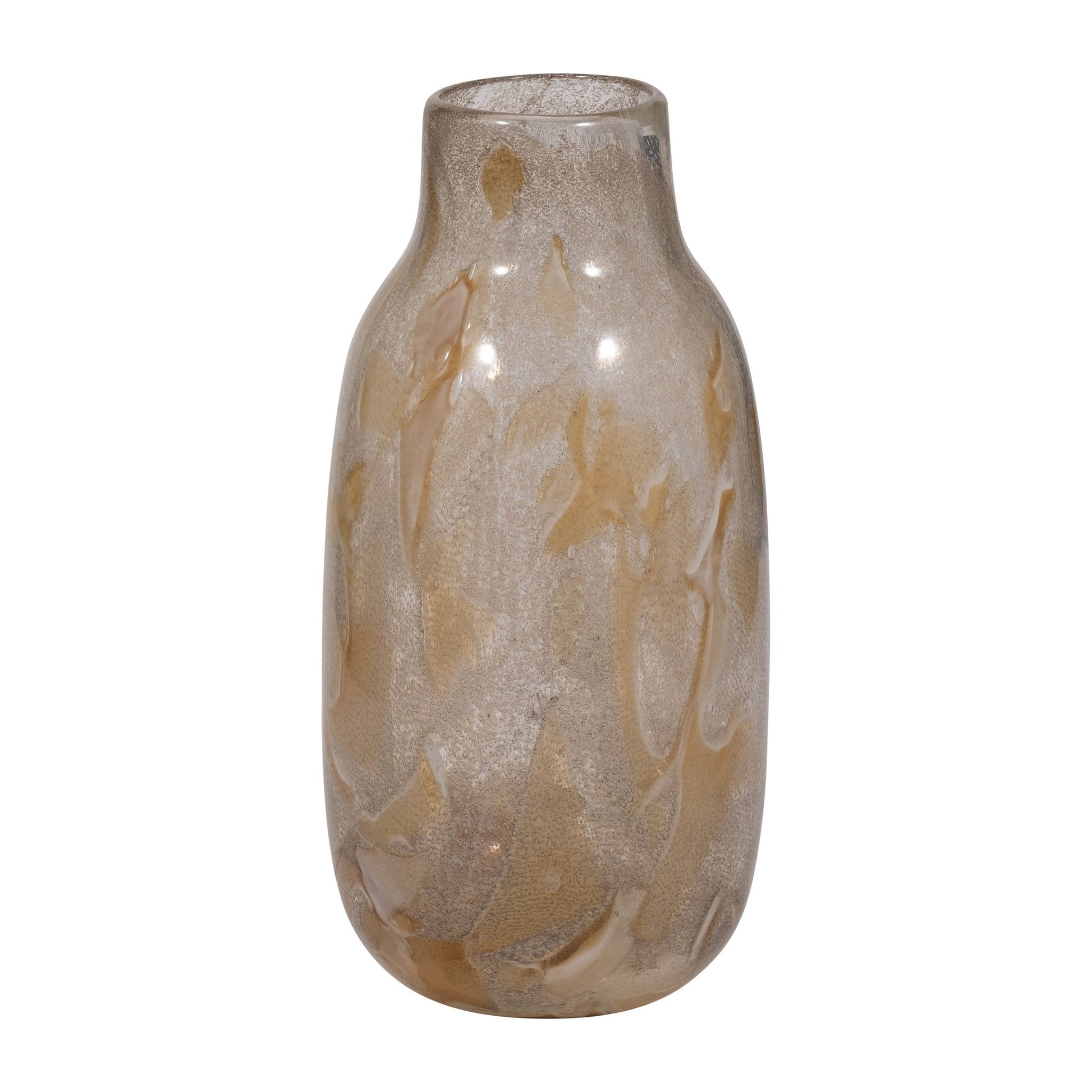 FOLEY NATURAL GLASS VASE Vases and Jars| Sagebrook Home