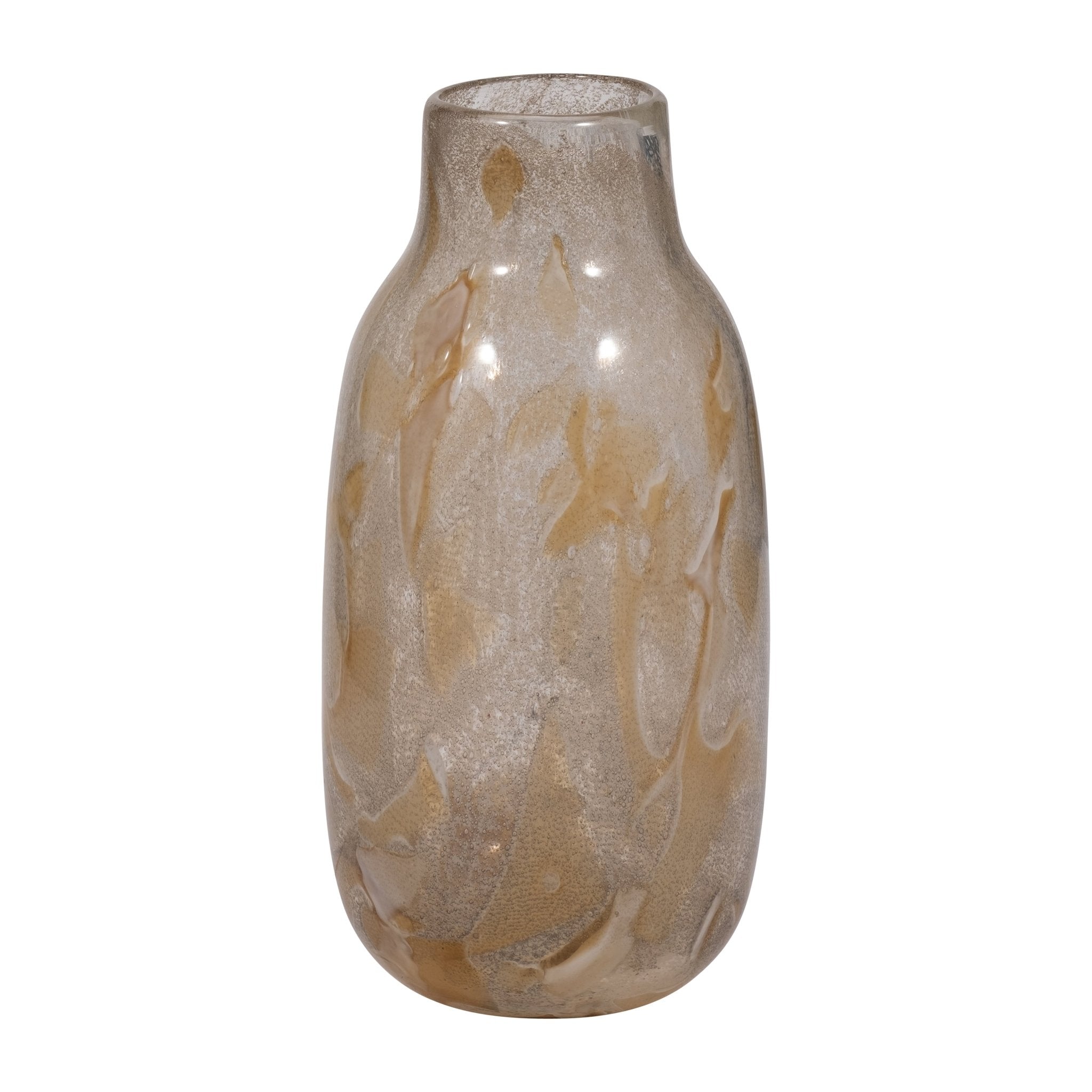 FOLEY NATURAL GLASS VASE Vases and Jars| Sagebrook Home