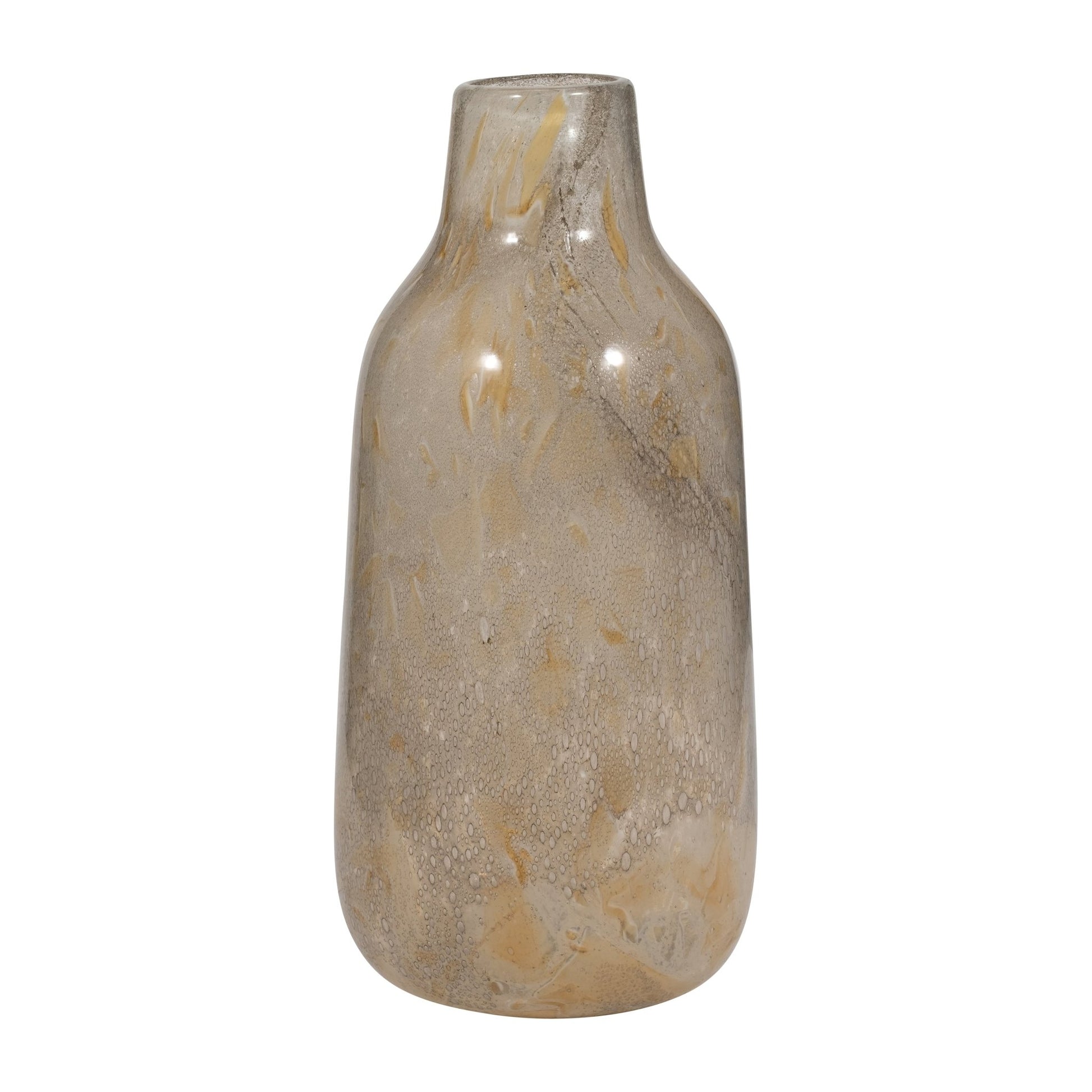 FOLEY NATURAL GLASS VASE Vases and Jars| Sagebrook Home