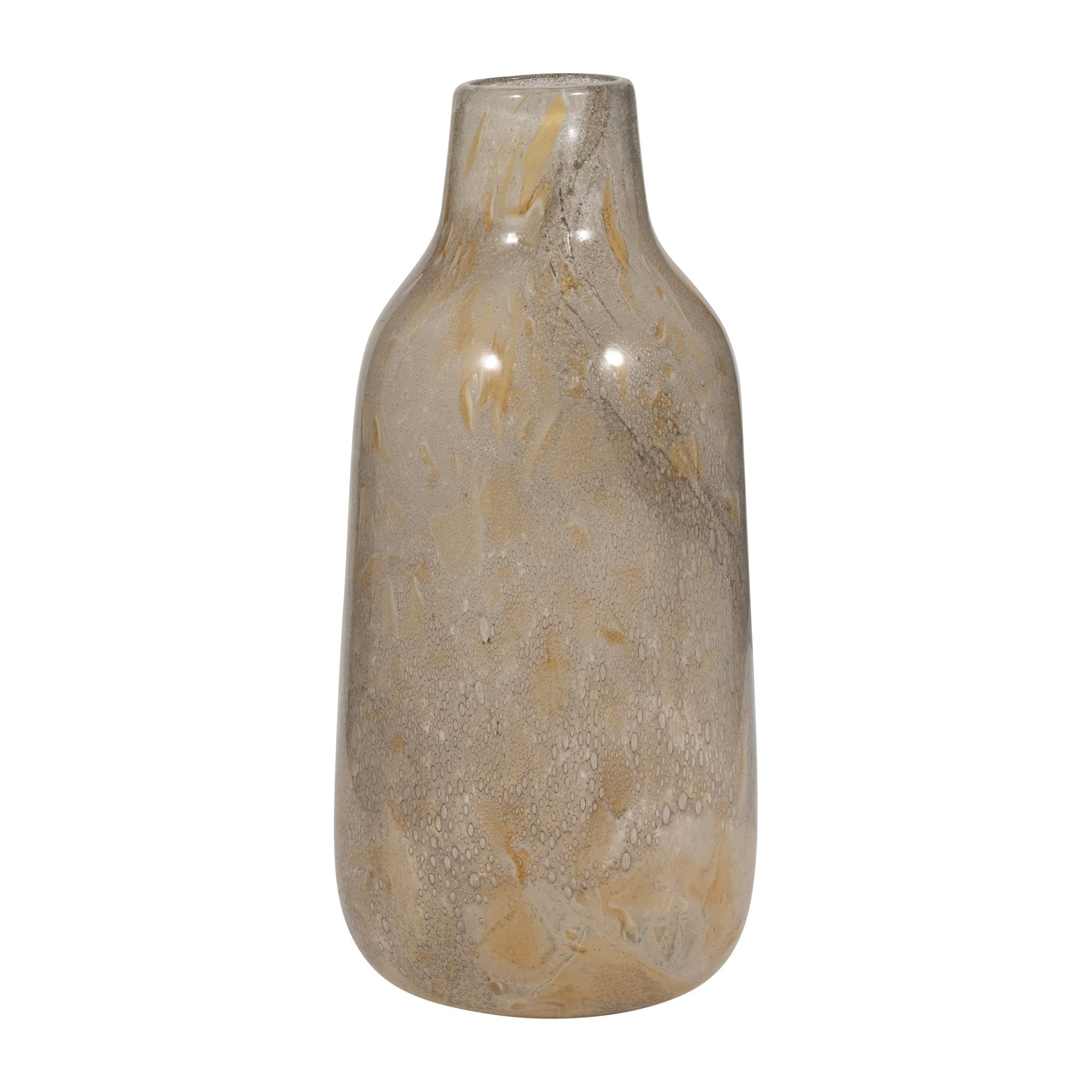 FOLEY NATURAL GLASS VASE Vases and Jars| Sagebrook Home