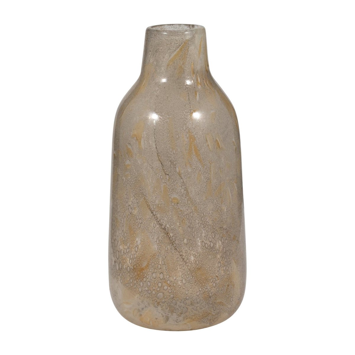 FOLEY NATURAL GLASS VASE Vases and Jars| Sagebrook Home
