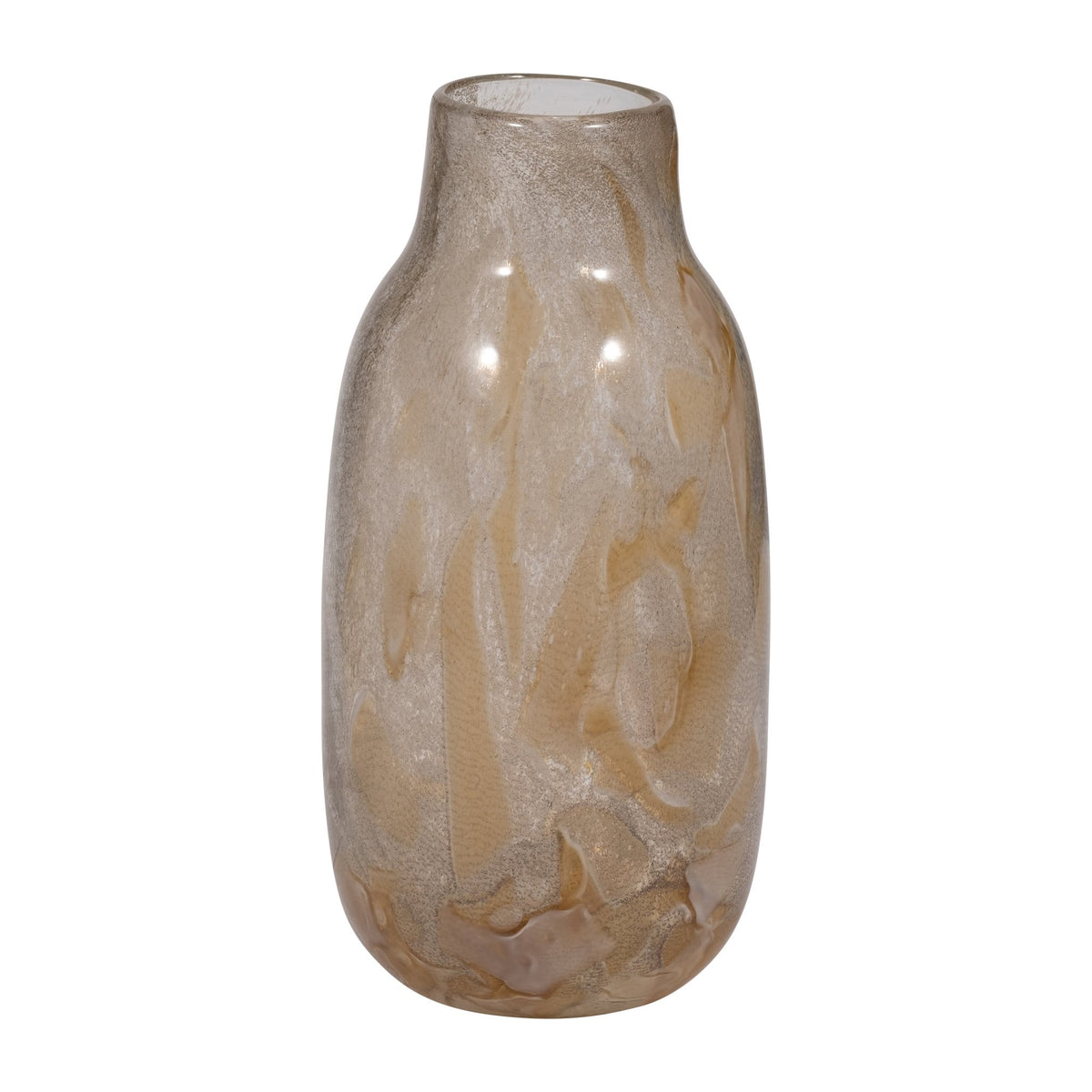 FOLEY NATURAL GLASS VASE Vases and Jars| Sagebrook Home