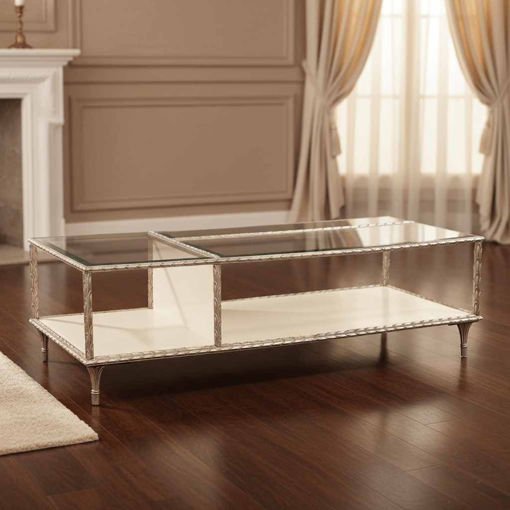 Fontainebleau - Rectangular Cocktail Table Coffee Tables| Caracole