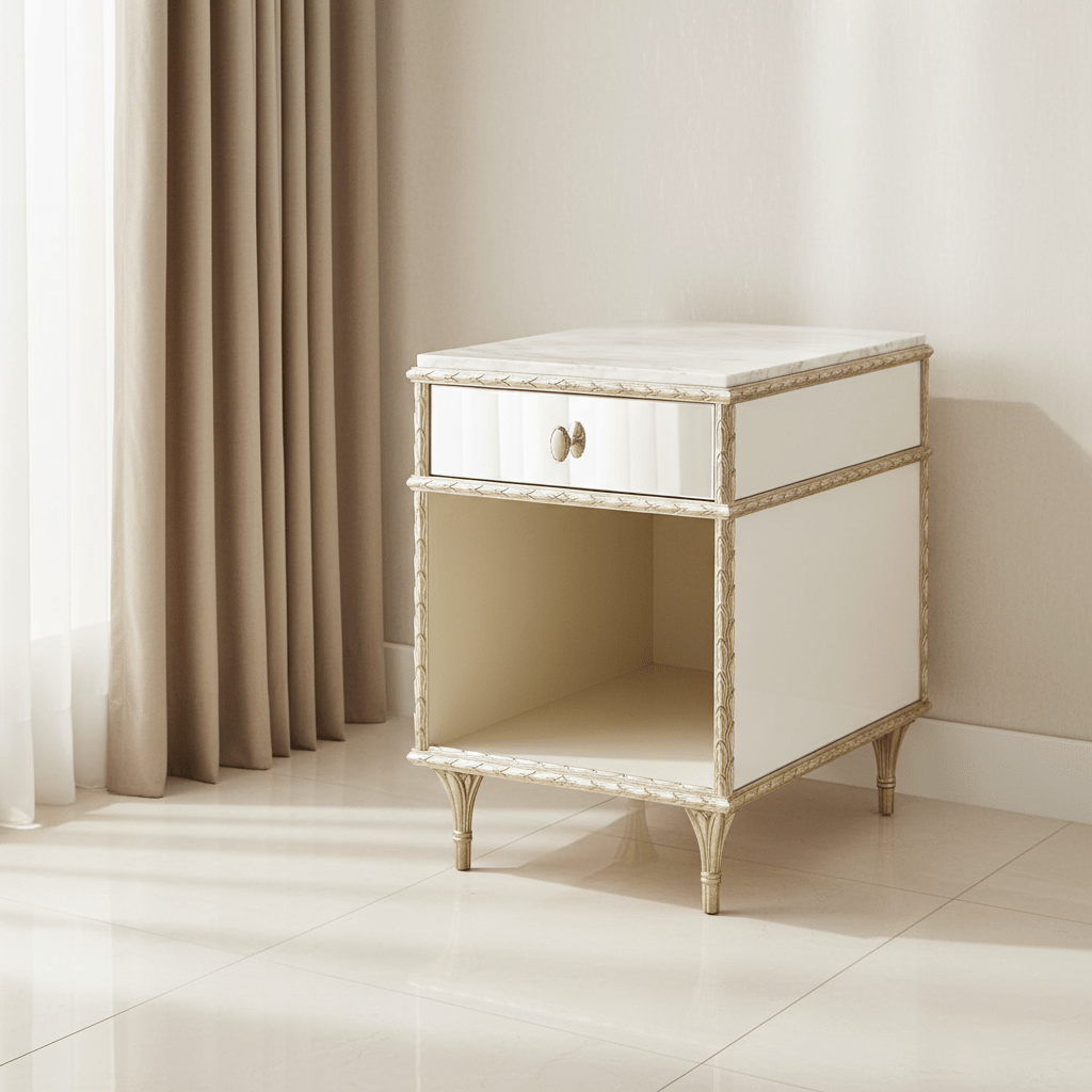 Fontainebleau - Rectangular End Table Accent & End Tables| Caracole
