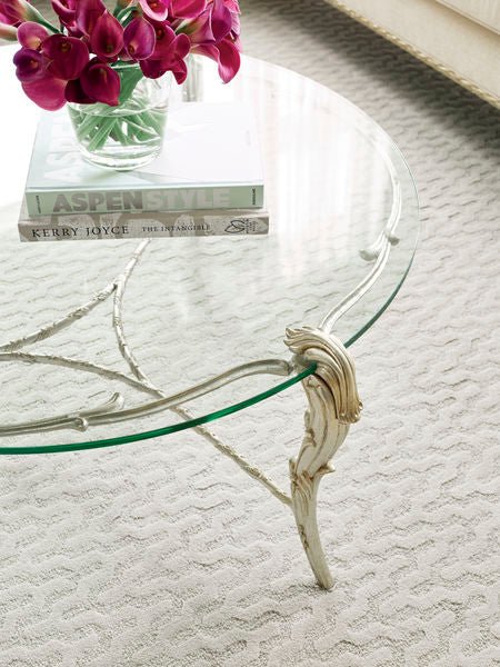 Fontainebleau - Round Cocktail Table Coffee Tables| Caracole