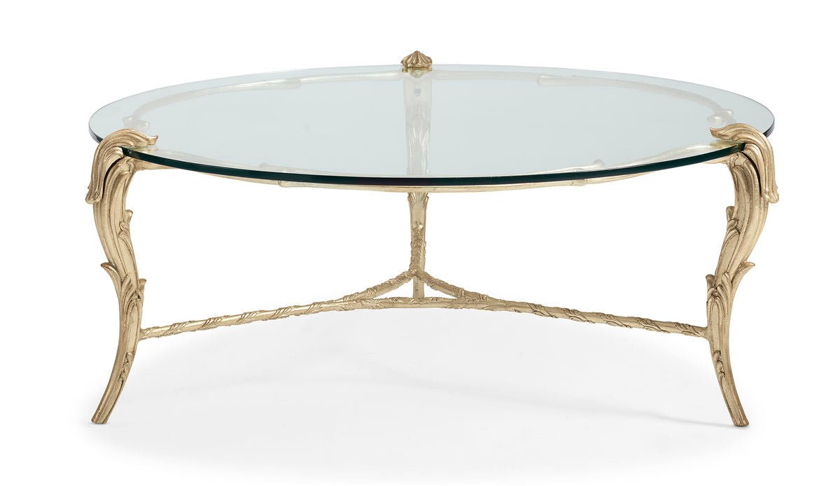 Fontainebleau - Round Cocktail Table Coffee Tables| Caracole