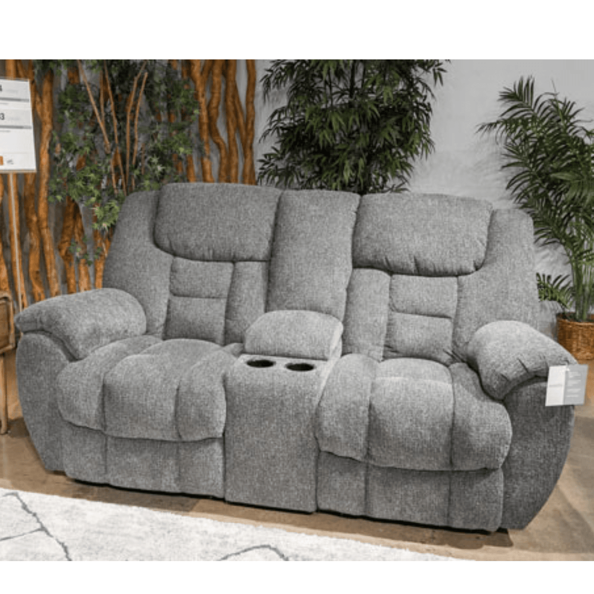Foreside Reclining Loveseat with Console Recliners| Ashley Homestore