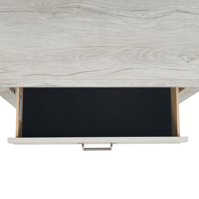 Fort Worth 5 - Drawer Chest in White (Sturdy Act) - Al Rugaib Furniture