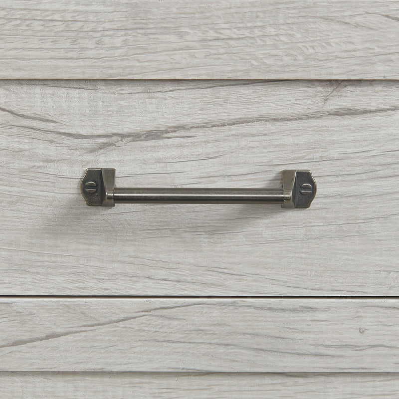 Fort Worth 5 - Drawer Chest in White (Sturdy Act) - Al Rugaib Furniture