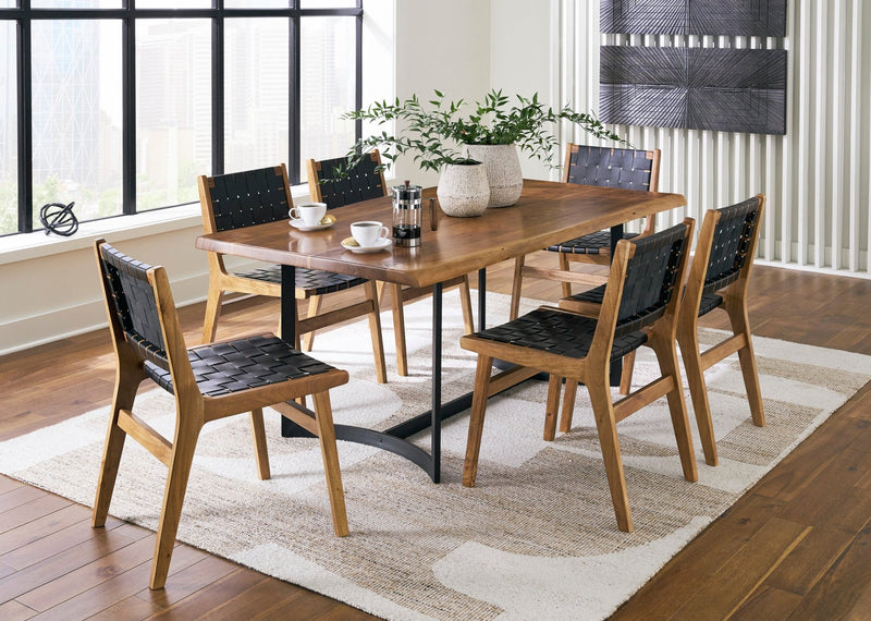 Fortmaine Rectangular Dining Room - Al Rugaib Furniture