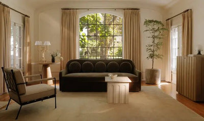 Forum Side Table Cream Marble - Al Rugaib Furniture