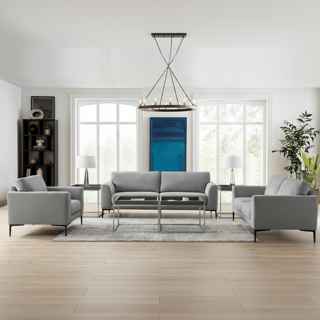 Fossil Sleek Living Room Set Roots Furniture