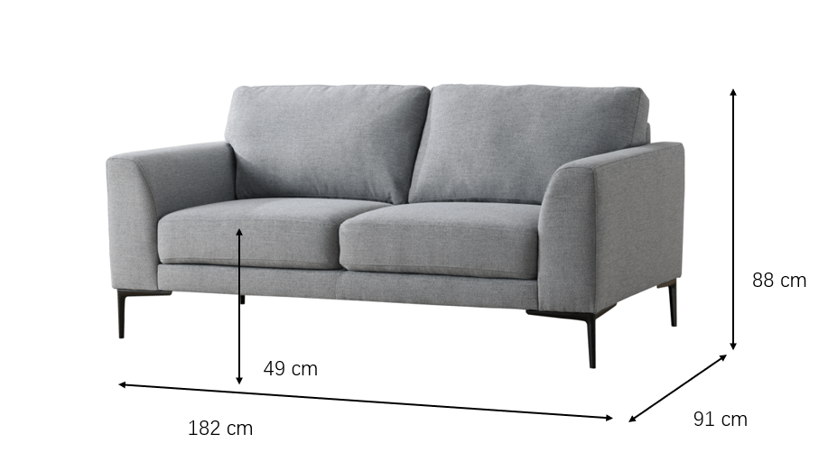 Fossil Sleek Loveseat Sofas & Loveseats| Roots Furniture