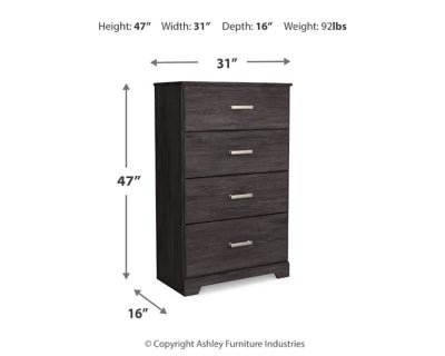 Four Drawer Chest Cabinets & Chests| Ashley Homestore