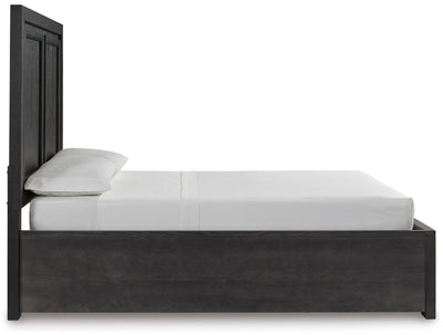 Foyland King Panel Storage Bed - Al Rugaib Furniture