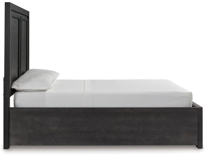 Foyland King Panel Storage Bed - Al Rugaib Furniture