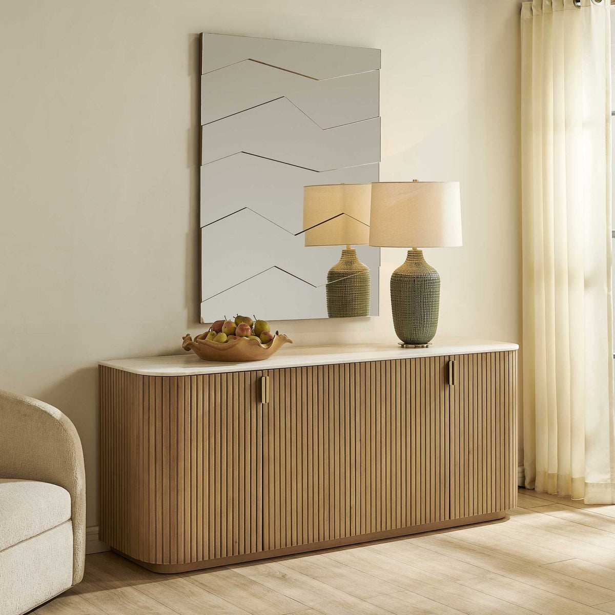 Fracture Segmented Panel Mirror Mirrors| Uttermost