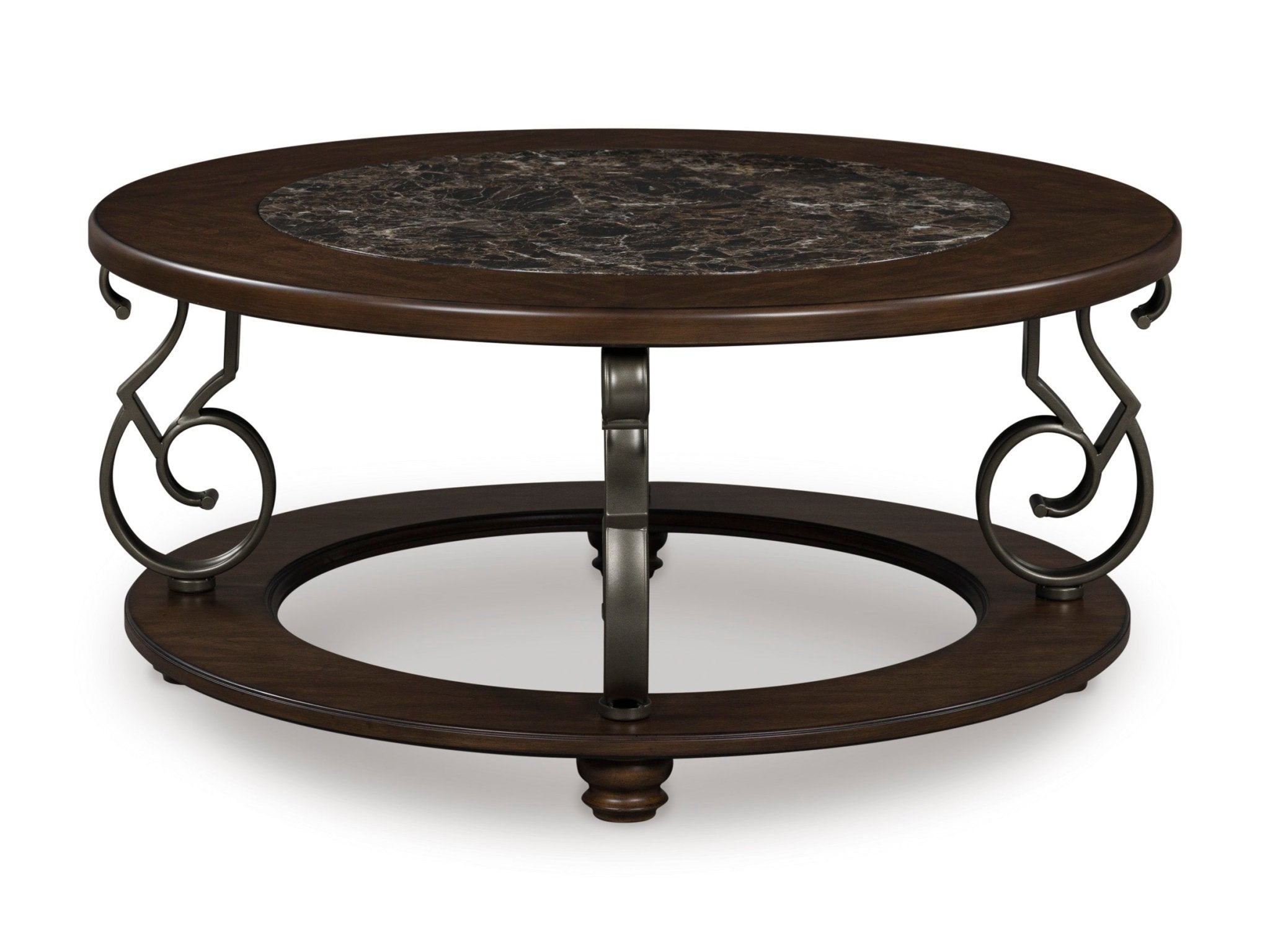 Frallyn Round Cocktail Table Coffee Tables| Ashley Homestore