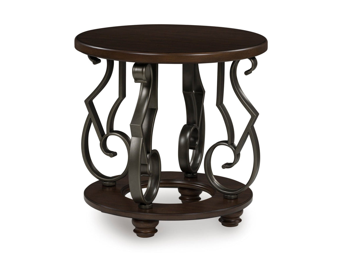 Frallyn Round End Table End Tables| Ashley Homestore