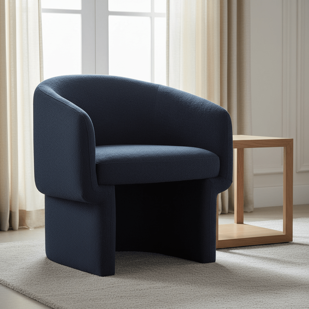 Franco Chair Dark Indigo Chairs| Moe's Home