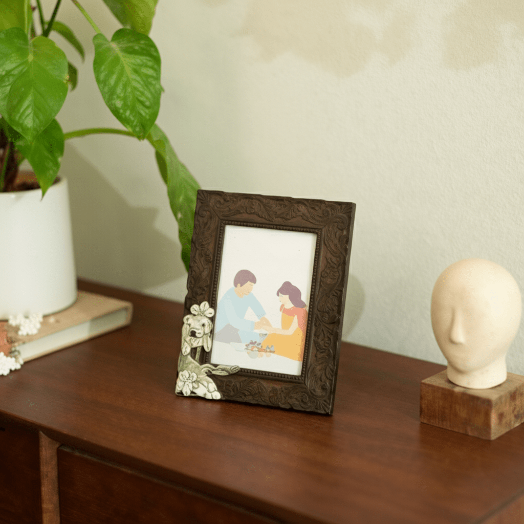 Frangipani Photo Frame Large Table Decors| Roots Furniture