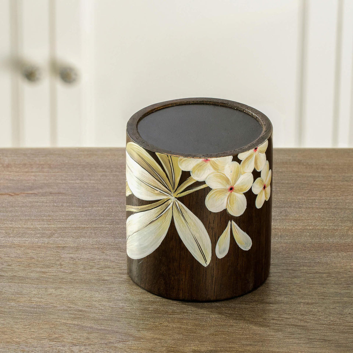 Frangipani Wooden Candle Holder (Small) Candle Holders| Roots Furniture