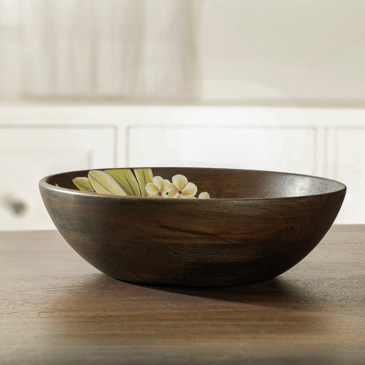 Frangipani Wooden Salad Bowl Bowl| Roots Furniture