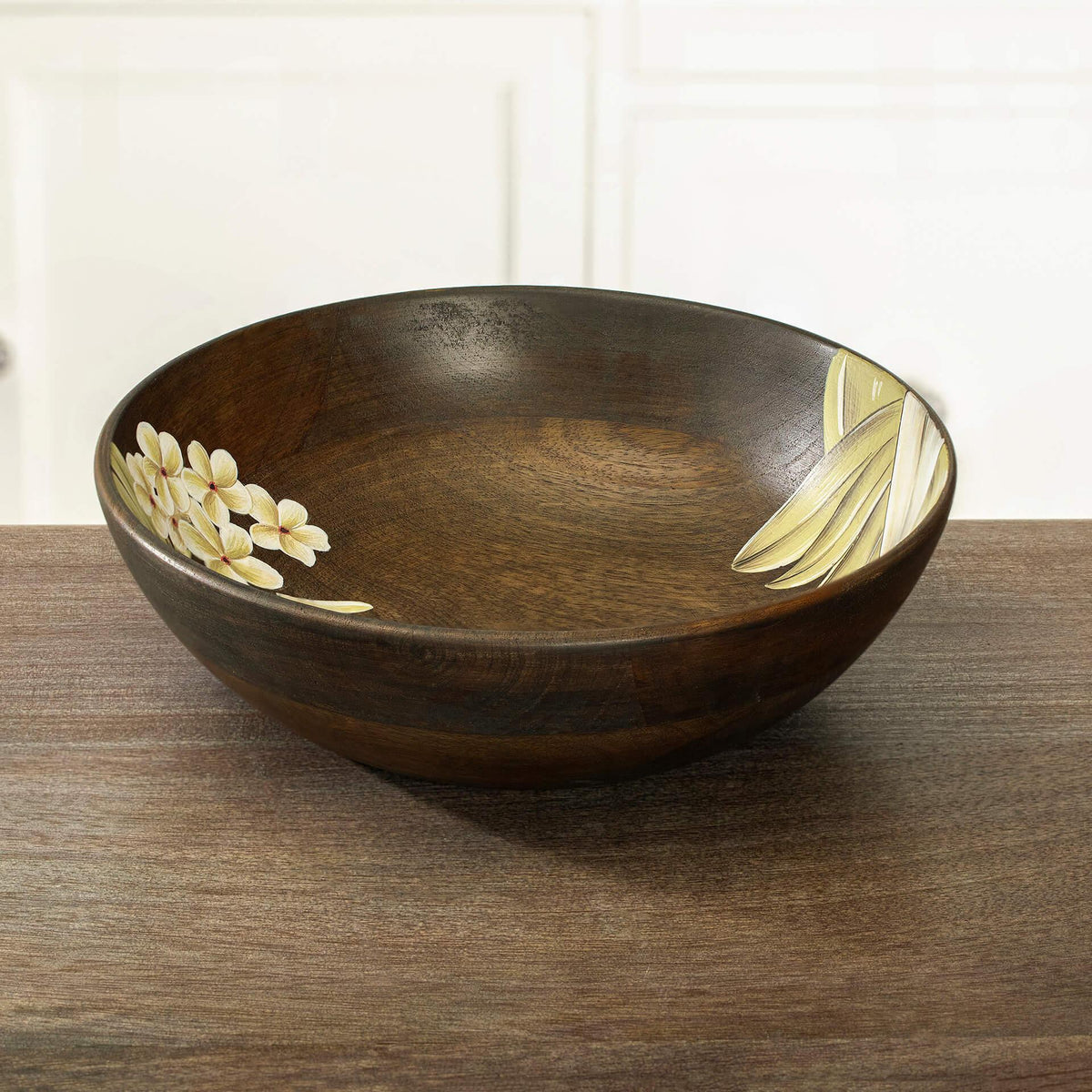 Frangipani Wooden Salad Bowl Bowl| Roots Furniture