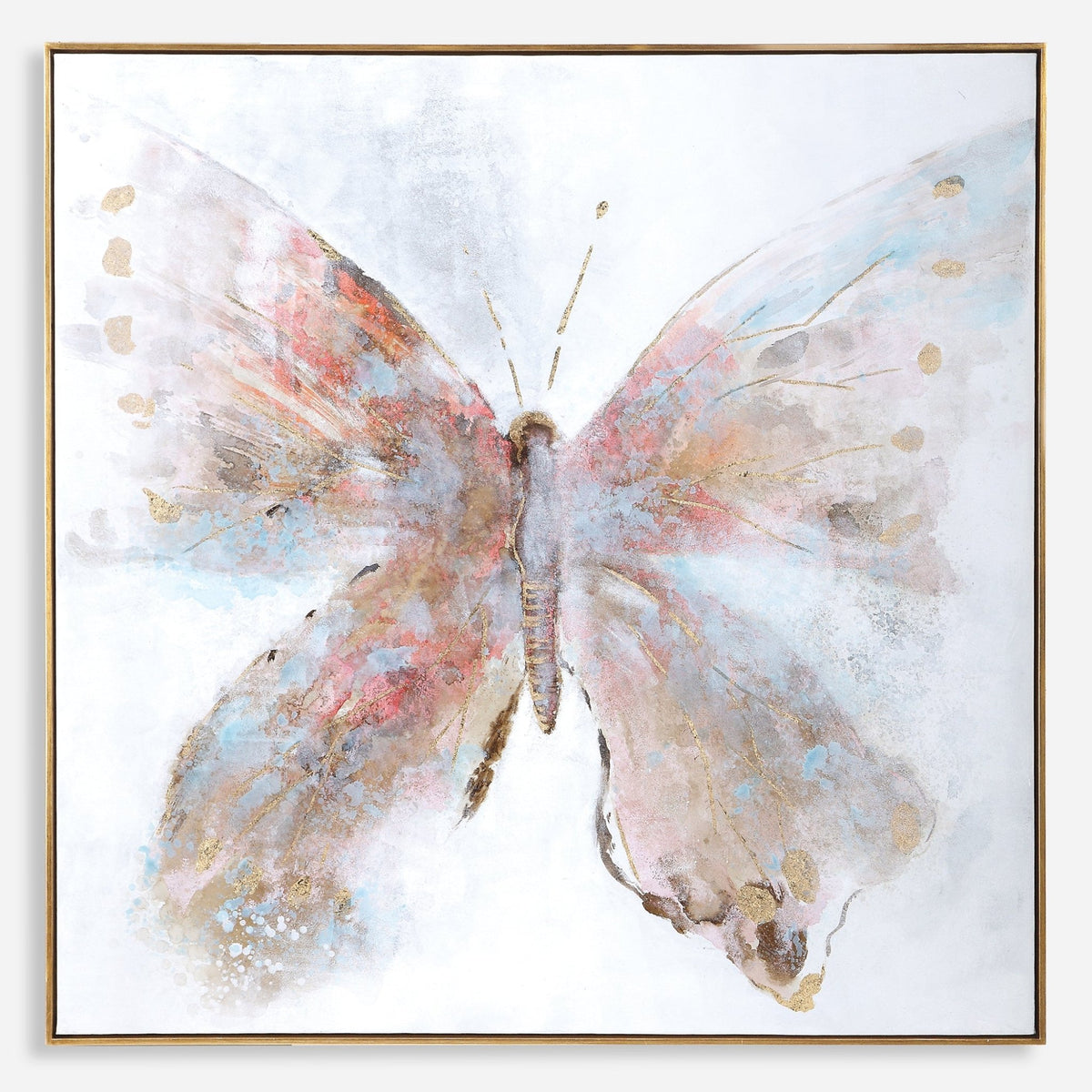 Free Flying Hand Painted Canvas Wall Art| Uttermost