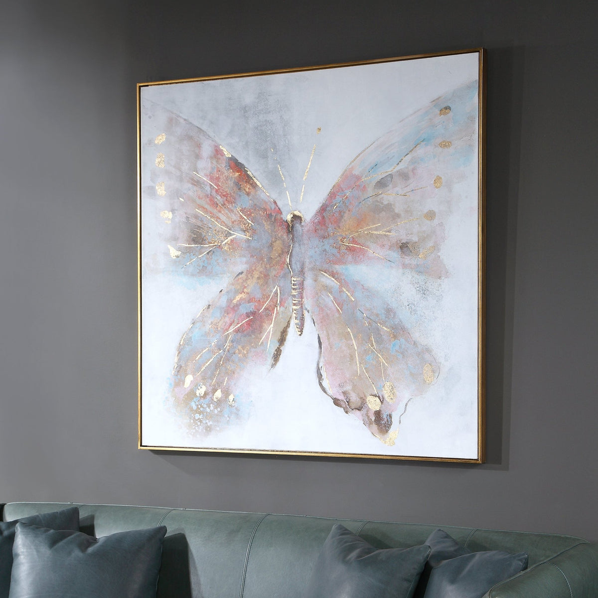 Free Flying Hand Painted Canvas Wall Art| Uttermost