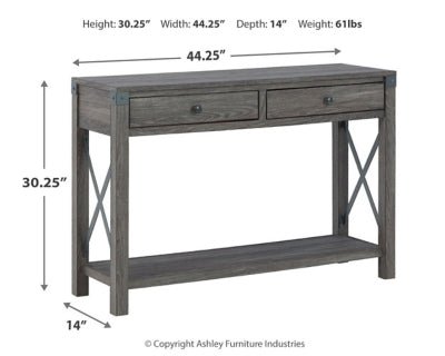 Freedan Sofa/Console Table Consoles & Sideboards| Ashley Homestore