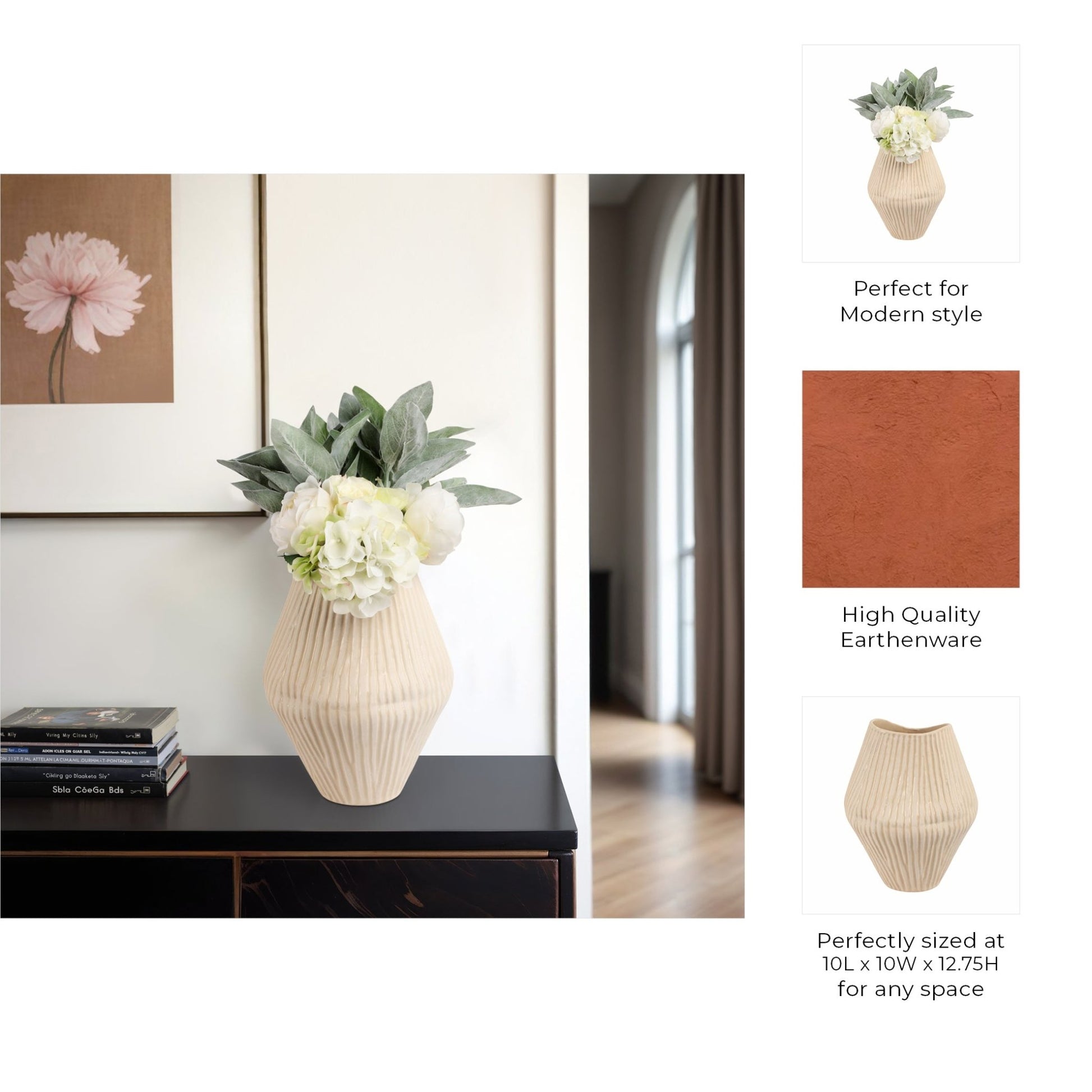 Freixo Portugal Vase Vases and Jars| Sagebrook Home